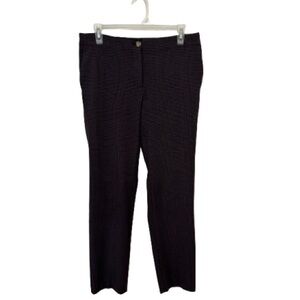 J. Jill Woman’s Pointe Slim Leg Stretch Pants Burgundy, Sz 4